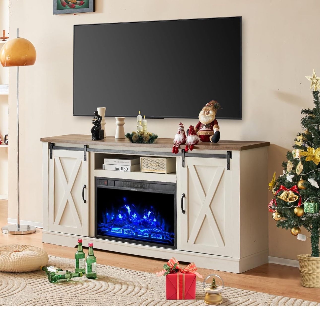 Fireplace Tv stand 