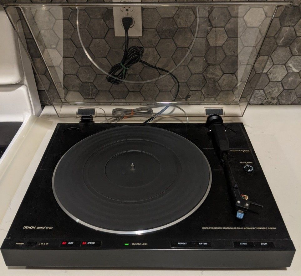 Denon Direct Drive Turntable Vinyl Record Player