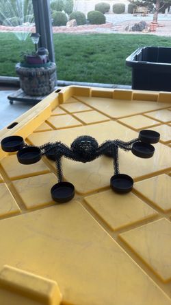 Halloween spider candle holder
