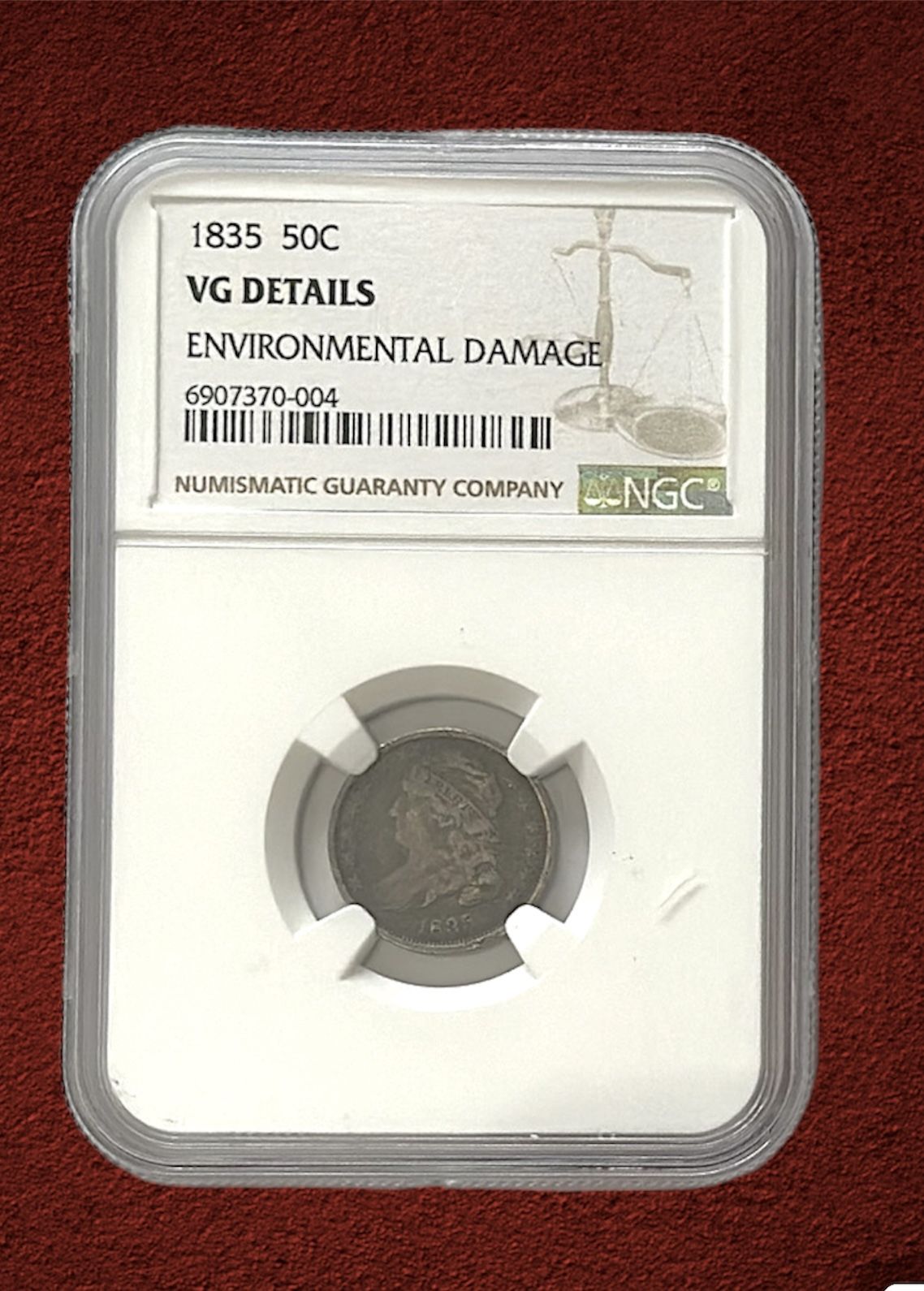 1835 50C ENVIRONMENTAL DAMAGE