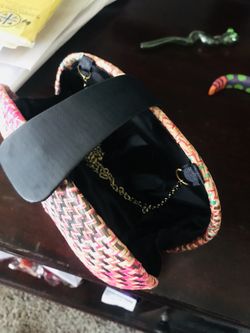Native hand crafted clutch bag