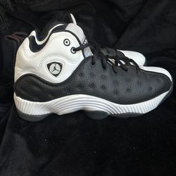 Jordan jumpman Team II Shoes White Black  Men's Size 8.5