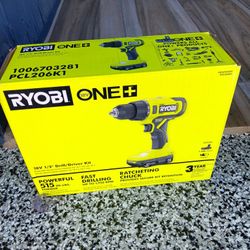 DRILL SET RYOBI 