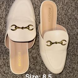 Minorsu Slip-On Mules – Women’s Size 8.5 (Lightly Used