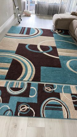 Rug & matching runner