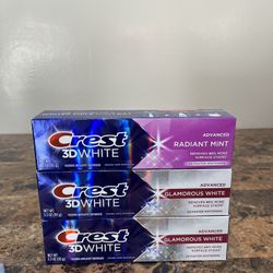 Crest 3D White Toothpaste