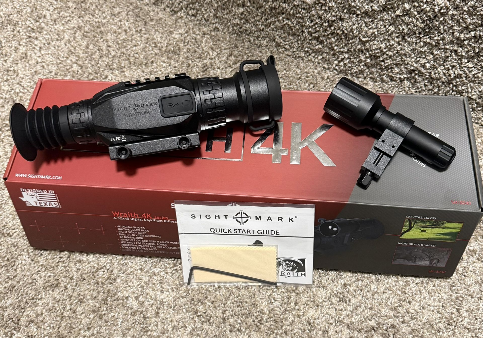 Sightmark wraith 4K 4-32x40
