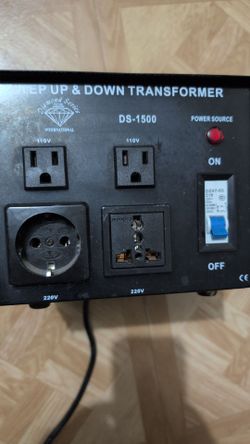 Diamond Series 1500 Watt Step Up/Down Voltage Converter Transformer