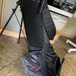 GOLF BAG, Women’s, little shorter a little bit lighter, has all the bells and whistles carry /Stand bag with double straps $69 