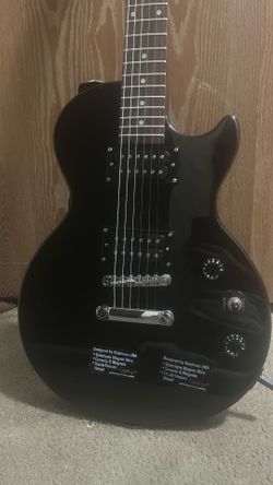 black Electric guitar Epiphone special model