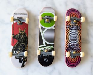 Set 3 Retro Design Tech Deck Sheckler Skateboard Fingerboards Gallant Nesser