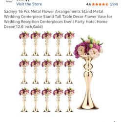 Center Table Vases Ct16 12.6” Price Firm 