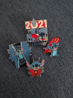 Disney Stitch Enamel Pins