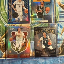 Stephon Castle NBA Star 🌟 Rookie Card San Antonio Spurs 