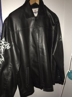 Leather jacket