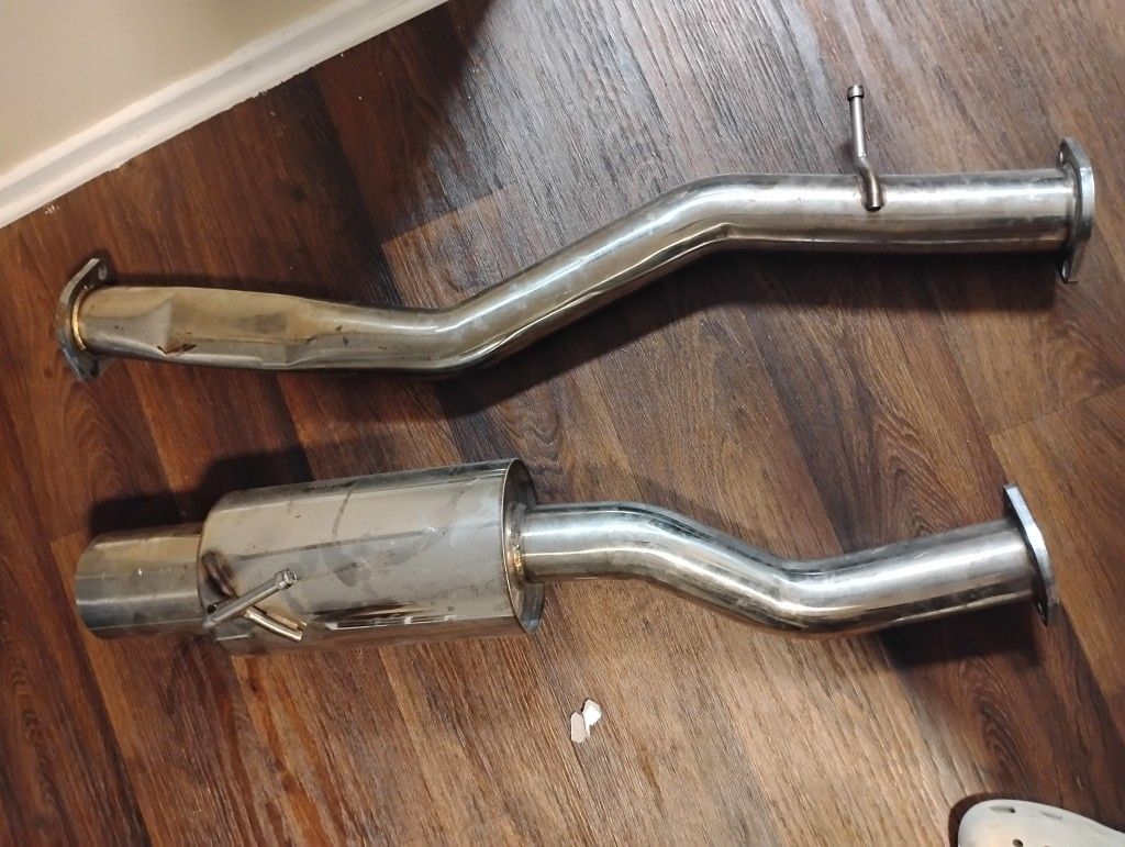 350z/G35 Single Exit Exhaust
