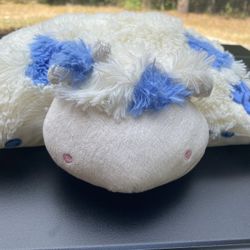 Pillow Pets Sweet Scented Blueberry Cow Stuffed Animal Plush Toy pee wee