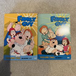 Family Guy DVD Volumes 1 & 2