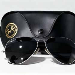 Ray-Ban Aviator Silver Sunglasses