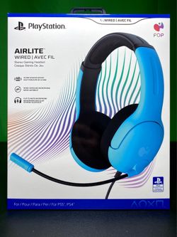 PDP Gaming AIRLITE PlayStation Headset HF-052-011-PLAY-00-R