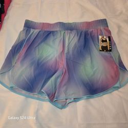 Avia Athletic Shorts W/Lining Size XXL Multicolor New