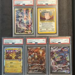 Pokemon PSA & CGC Slabs