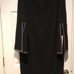 Beautiful black plus size dress 22W,2x,3x