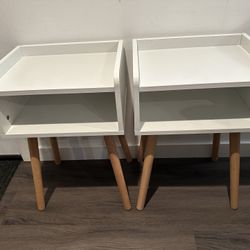 2 Nightstand White