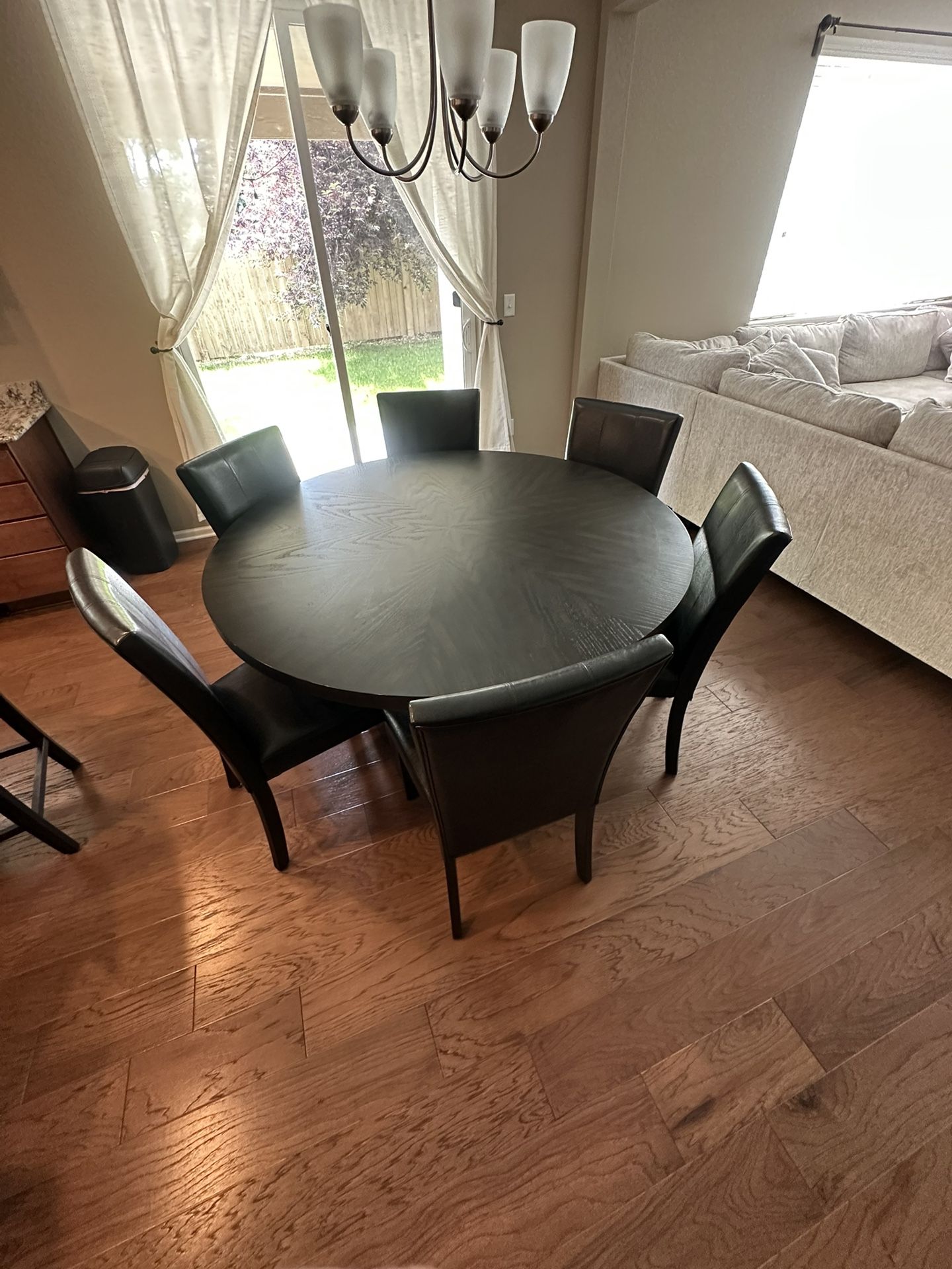 Dining Table and Bar Stools