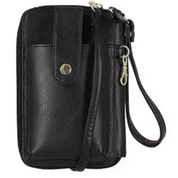Mundi Jacqui Wallet in Black 