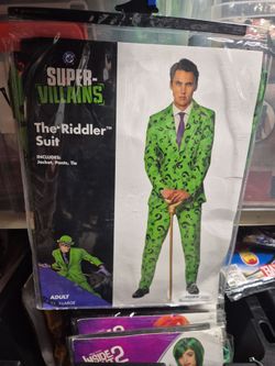 The Riddler Suit COSTUME adult  XL