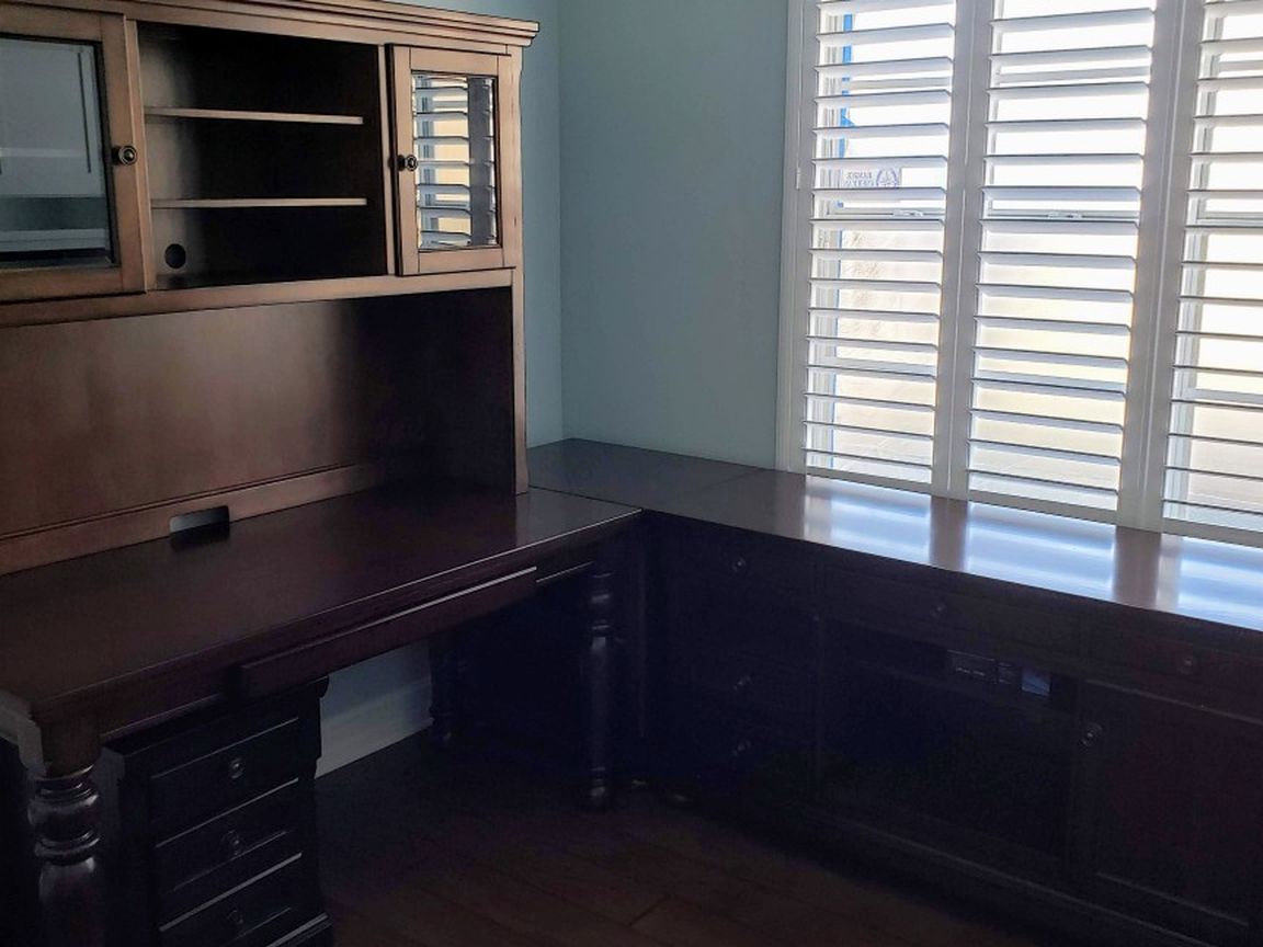 Ashley Furniture Executive Corner Desk (Paid Over $3500)