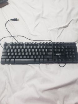 Keyboard Wired Light Up