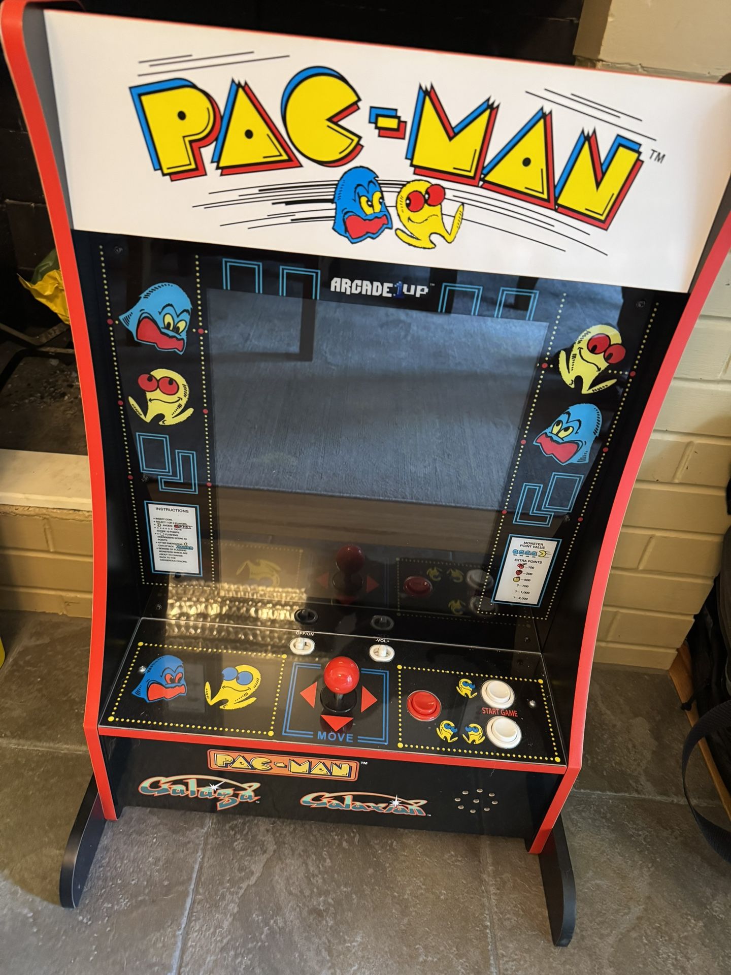 Pac-Man Wall Mounted/Table Top Arcade