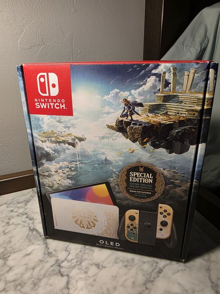 Nintendo Switch OLED Tears Of The Kingdom Edition