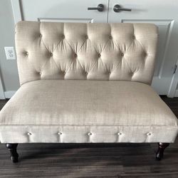 Slipper Chair/ Armless Couch