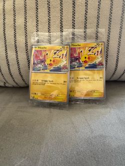 Pokemon Pikachu promo