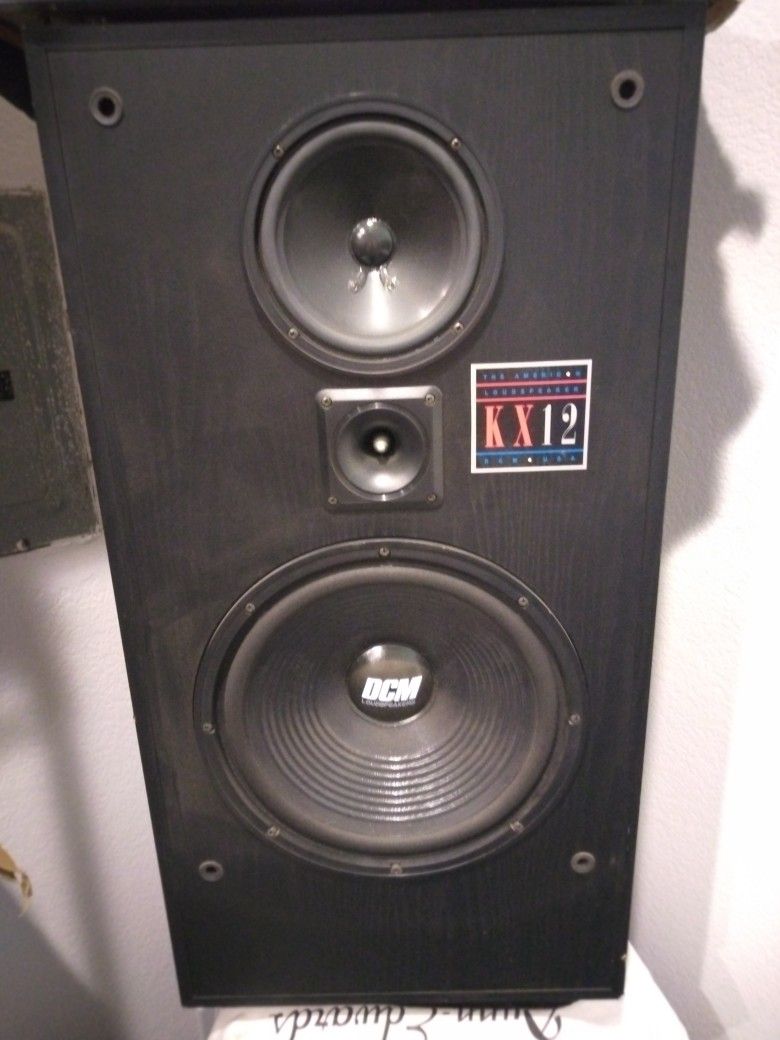 DCM KX 12. Party Loudspeakers Pair. Excellent Sound👍