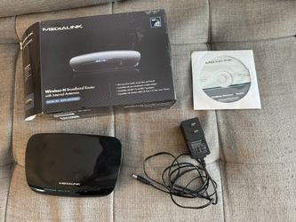 MediaLink Wireless-N Broadband Router with Internal Antennas