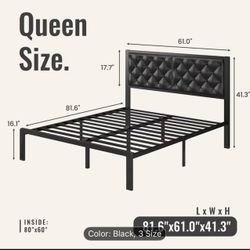 Queen Bed Frame 