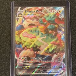 Snorlax VMAX 142/202 (2 Available-sold Separate)