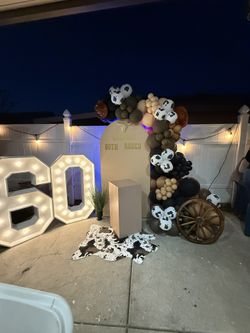 Western Balloon Set Up