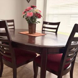 Dining Table With 4 Chairs