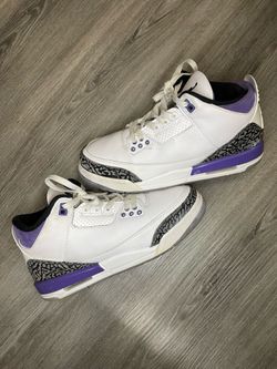 Jordan 3 “Dark Iris” Size 7 In Youth