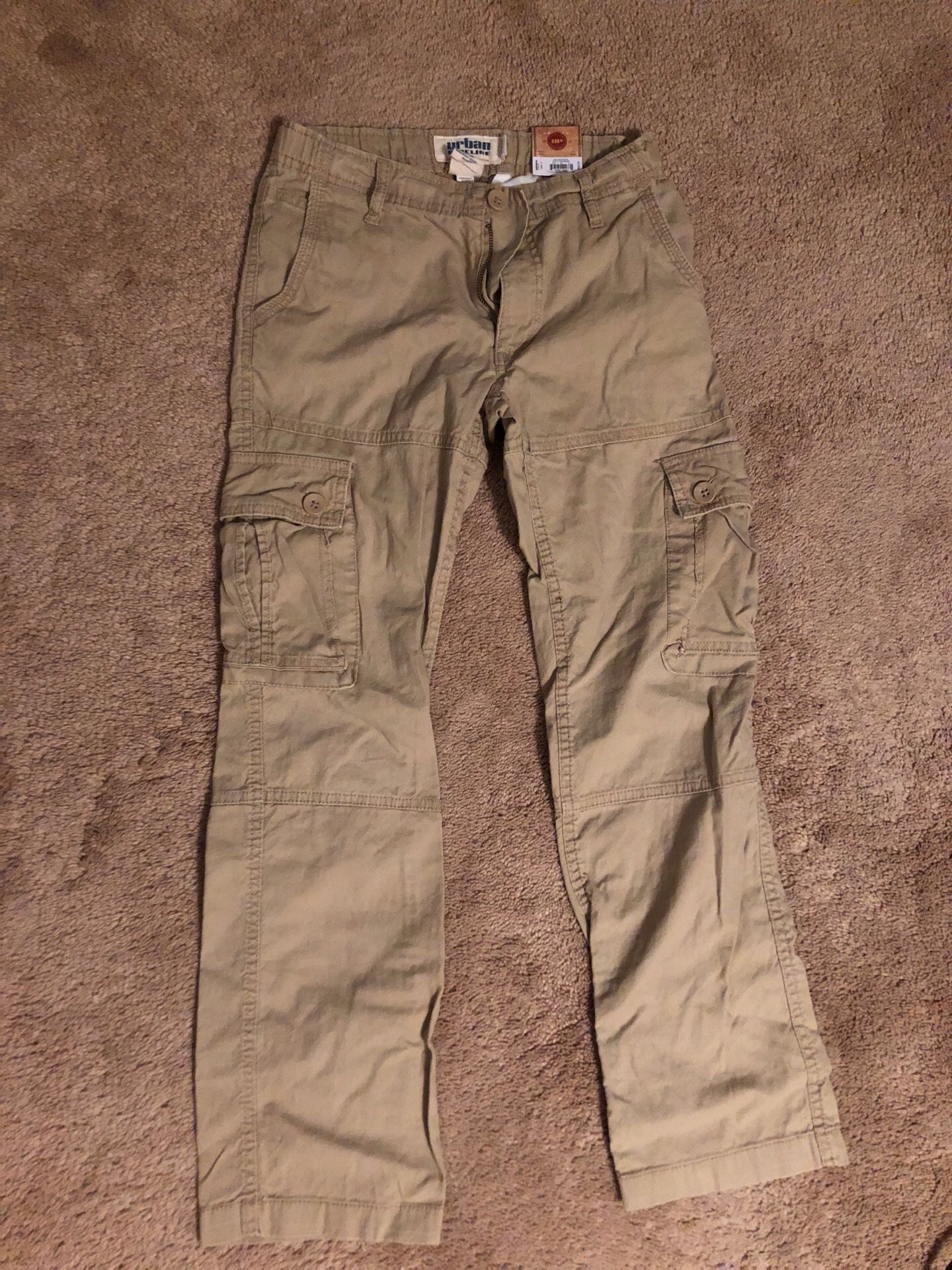 Boys Size 12 regl cargo khaki pants