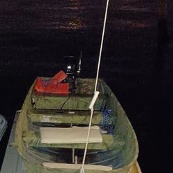 16 John Boat with 15hp engine