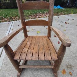 Antique Children's Rocking Chair 