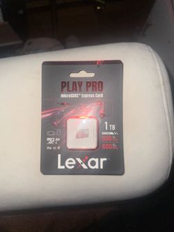 Selling a brand new Micro SD Card - 1TB
