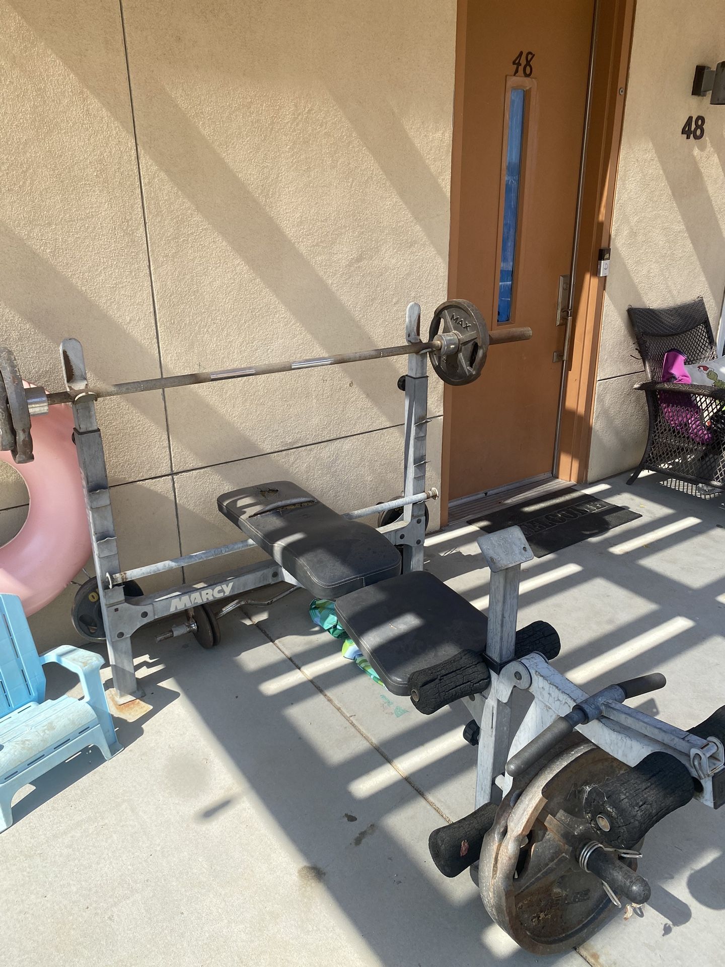 Bench Press With Weights