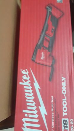 Milwaukee MQ18 Cordless multi tool.